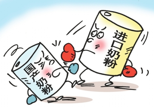 洋奶粉"傲视群雄" 国产奶粉能奈何?