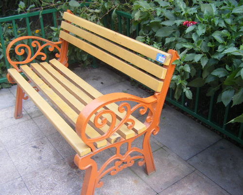 四川公园木椅