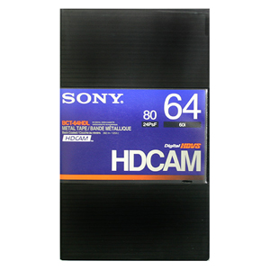 SONY HDCAM¼...