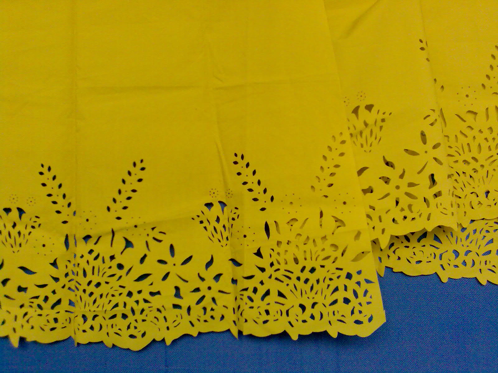 服饰/布料/花边/裙花/激光烧花冲孔切割加工